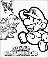 coloriage mario la princesse pearl et browser